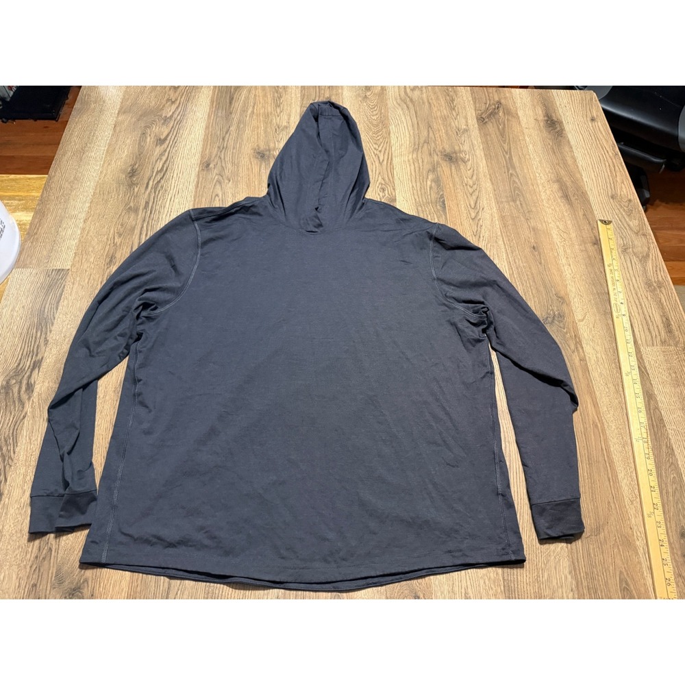 All in Motion Shirts Mens Size XL Black Long Sleeve Pullover Activewear Hoodie